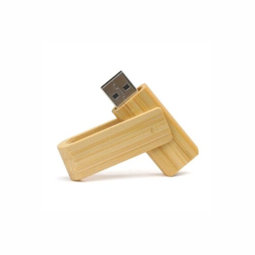 Stylish Wooden Swivel USB Flash Drive