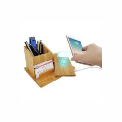 Bamboo QI Fast Wireless Charger - Image 5