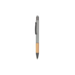 AYTOS – Metal Stylus Pen with Bamboo Grip – Grey