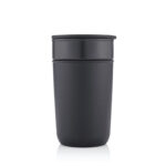 SAVONA – Hans Larsen Premium Ceramic Tumbler With Recycled Protective Sleeve – Black