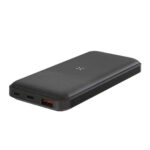 ALBECK – Recycled Leather 10000mAh PD Powerbank – Black