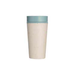 Circular Cup 12oz Cream & Faraway Blue - Image 4