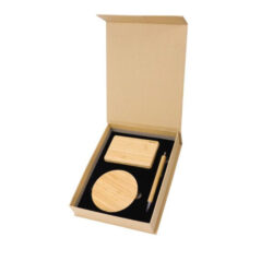 Bamboo Tech Gift Sets in Kraft Gift Box - Image 2