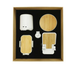 Promotional Tech Gift Sets with Brown Cardboard Gift Box - Image 3