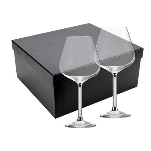 Wine Glass Gift Sets, 2 Pcs, 22 cm tall, with Gift Box