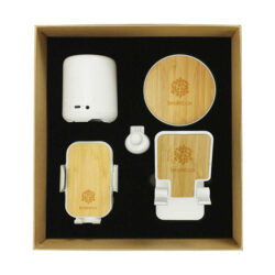 Promotional Tech Gift Sets with Brown Cardboard Gift Box - Image 4