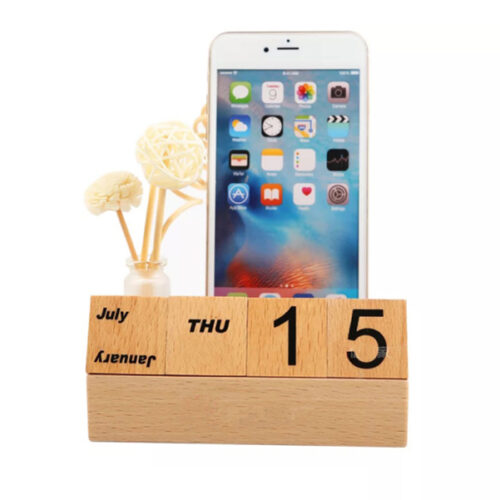 WOOD CALENDAR BLOCKS