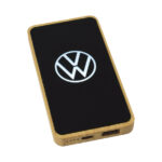 BAMBOO POWER BANK LIGHT UP LOGO