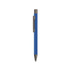 [MP 921-N.Blue] UMA Straight Metal Pen – Navy Blue