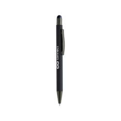 [WIMP 265] VOJENS – Giftology Metal Soft-touch Ballpen with Stylus – Black