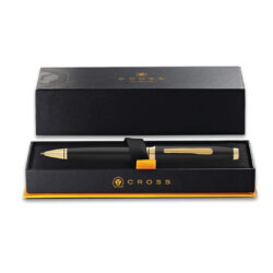 Cross Coventry Classic Black Lacquer with Gold Tone Appointments Ballpoint Pen - Image 3