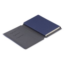 LENZEN - CHANGE ZERO Sustainable Gift Set with Refillable Notebook, Pen & USB Keychain - Navy - Image 3