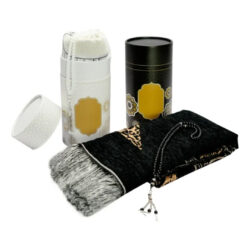 Prayer Mat with Tasbih in Tubular Box Best Ramadan Gifts - Image 2