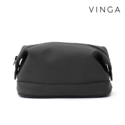 VINGA Baltimore Wash Bag - Black - Image 1