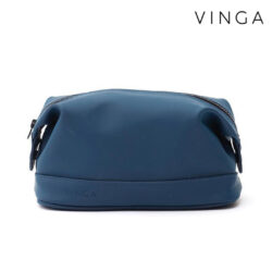 VINGA Baltimore Wash Bag - Navy - Image 1