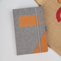 ECOFLEX - A5 RPET Leather Notebook - Image 5