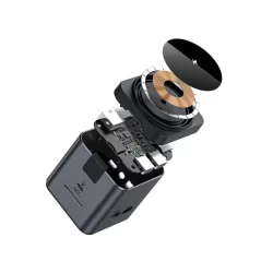 8n1 HUB – Gunmetal Multi-Port Charging Hub with Integrated MagSafe Wireless Charging & 100W Type-C Power - Image 4