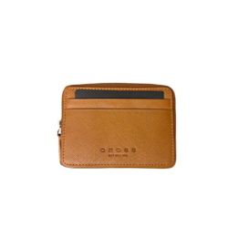 Premium Saffiano Leather Executive Ladies Wallet – Mocha Edition