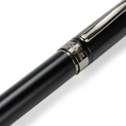 Dorniel Designs Metal Pens Matte Black – Twist Action Ball Pen Blue Ink - Image 2