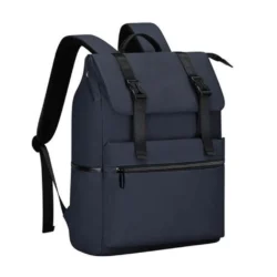 Executive 17” Expandable Rolltop Backpack – Urban Tech Edition (Blue) - Image 1