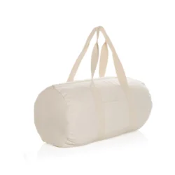 Premium Recycled Cotton Weekend Duffle Bag – Natural