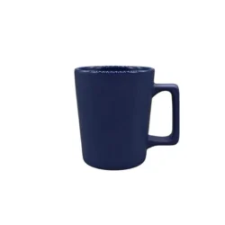 Executive 400ml Ceramic Stoneware Cup – Matte Blue Edition - Image 2