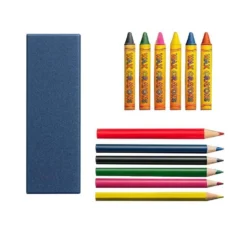 Executive Dual-Media Creative Set – Upcycled Denim Edition - Image 1
