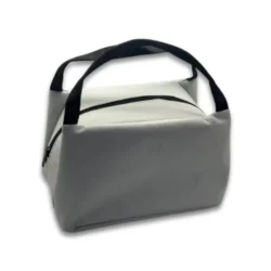Executive Insulated Lunch Bag with Woven Handles - Image 4