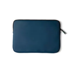 Executive Nubuck Laptop Sleeve – 15” Water-Repellent Edition (Navy) - Image 2