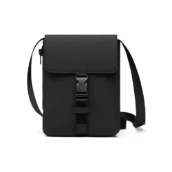 Stealth Black Essentials Sling Bag – Water-Repellent Minimalist Edition
