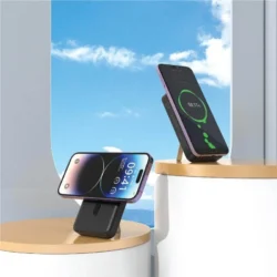 Executive 10,000mAh 4-in-1 Magnetic Powerbank with Integrated Cables - Image 2