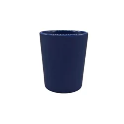 Executive 400ml Ceramic Stoneware Cup – Matte Blue Edition - Image 1