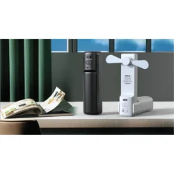 Executive 4-in-1 Compact Mobility Tool – Fan, Power Bank, Alarm & Torch - Image 3