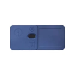 Executive 3-in-1 Magnetic Wireless Charging Desk Organizer – Navy Edition - Image 3
