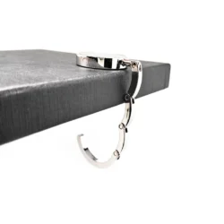 Executive Zinc Alloy Handbag Hook – Stealth Gunmetal Edition - Image 3