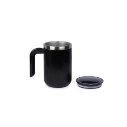 Executive 400ml Auto-Stirring Tech Mug – Stealth Black Edition - Image 3