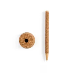 Executive Cork & Bamboo Hybrid Pen – Sustainable Workspace Edition - Image 3