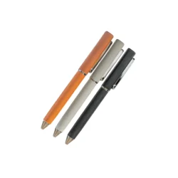 Executive Leather Organizer with Magnetic Pen Holder (Gray) - Image 3