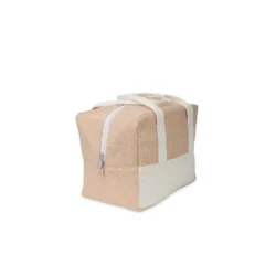 Organic Jute & Cotton Insulated Cooler Bag – Eco-Executive Series - Image 4