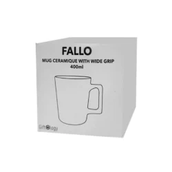 Executive 400ml Ceramic Stoneware Cup – Matte Blue Edition - Image 4