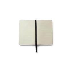 Executive Leatherette Journal with Integrated Pen Spine – Pristine White - Image 3