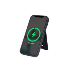 Executive 3-in-1 Magnetic Charging Station & Card Wallet – Stealth Black - Image 5