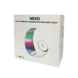 Executive 4-in-1 Magnetic Charging Station with Ambient Mood Lighting - Image 5