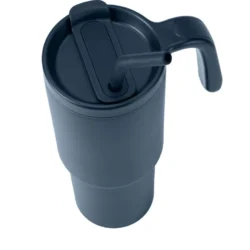 Executive 900ml Recycled Stainless Steel Tumbler – Navy Blue Edition - Image 4
