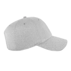 Executive Textured 6-Panel Performance Cap – Heathered Grey - Image 5