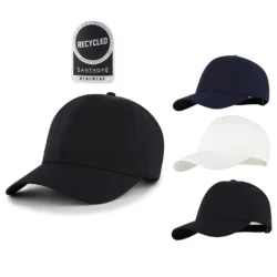 Executive Seamless Performance Cap – Navy Blue Tech Edition - Image 4