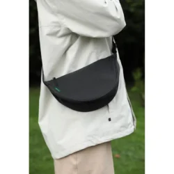 Stealth Half-Moon Executive Sling Bag – Recycled Urban Edition - Image 6