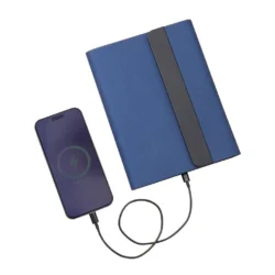 Executive 10,000mAh Magnetic Wireless Powerbank Portfolio – Navy Edition - Image 5