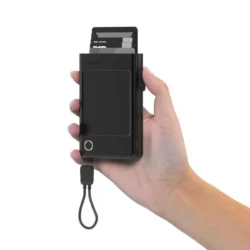 Executive 5,000mAh 3-in-1 Card Wallet & Powerbank – Stealth Black - Image 6