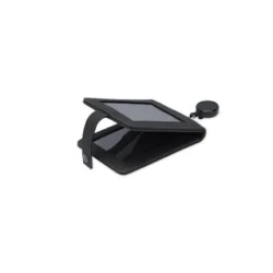 Executive Recycled PU ID Holder with Integrated Retractable Reel – Stealth Black - Image 4